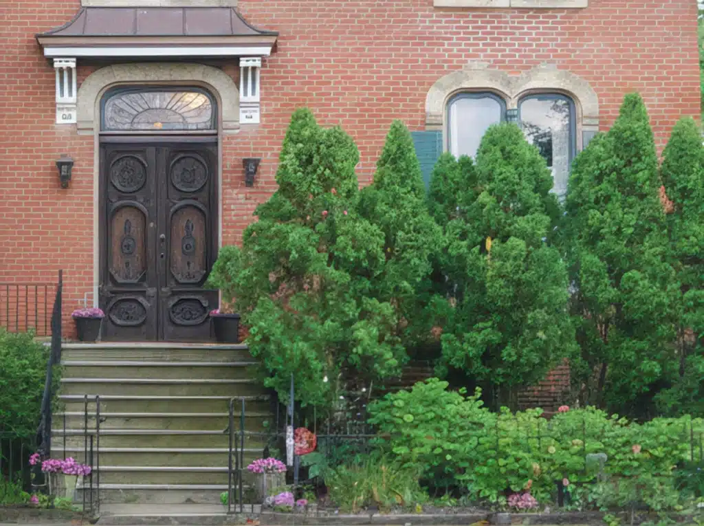 Brickhaven Inn Front Doors