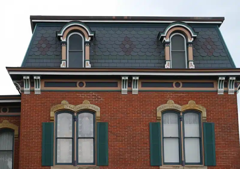 The Intricate Roof of the Inn