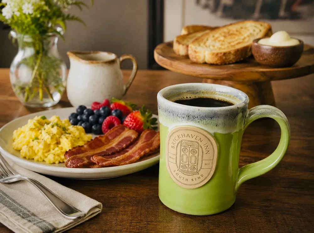 A homemade, three-course breakfast is served daily at your leisure.